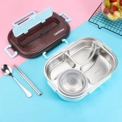 Adventure Basecamp Camping-Werkzeuge|Camping Im Freien-Lunchbox aus Edelstahl – Auslaufsicherer Behälter