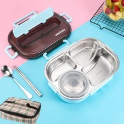 Adventure Basecamp Camping-Werkzeuge|Camping Im Freien-Lunchbox aus Edelstahl – Auslaufsicherer Behälter