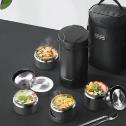 Trail u0026 Beyond Camping-Werkzeuge|Camping Im Freien-Lunchbox aus Edelstahl – Cleverer Essensbehälter für unterwegs