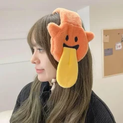 Wilderness Haven Outdoor-Artikel|Camping Im Freien-Lustige Wintermonster-Ohrenschützer – süßes, flauschiges Accessoire für kaltes Wetter