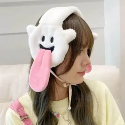 Wilderness Haven Outdoor-Artikel|Camping Im Freien-Lustige Wintermonster-Ohrenschützer – süßes, flauschiges Accessoire für kaltes Wetter