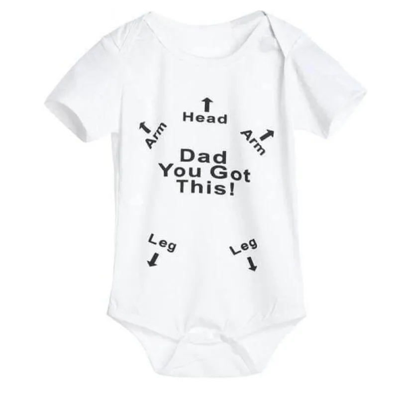 The Decor Haven Babykleidung|Babykleidung-Lustiger Baby-Overall - Papa, du hast dieses Outfit