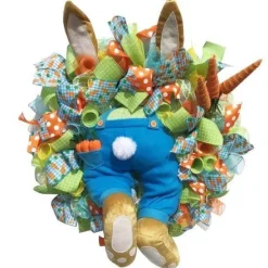 Accent Haven Wohndeko-Lustiges Hasen-Türornament – ​​süßes Frühlingsdekor