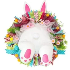 Accent Haven Wohndeko-Lustiges Hasen-Türornament – ​​süßes Frühlingsdekor