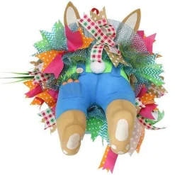 Accent Haven Wohndeko-Lustiges Hasen-Türornament – ​​süßes Frühlingsdekor