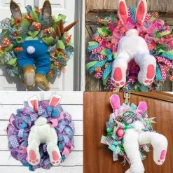Accent Haven Wohndeko-Lustiges Hasen-Türornament – ​​süßes Frühlingsdekor