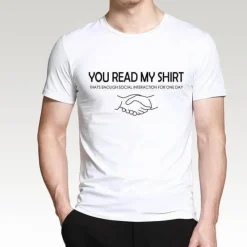 Herren Heritage Threads Herrenbekleidung-Lustiges T-Shirt - Du liest mein Shirt-Design