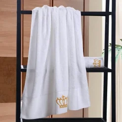 Aqua Essence Badezimmer-Luxurious Plush Bath Towel Set - Premium Towels for Spa and Home