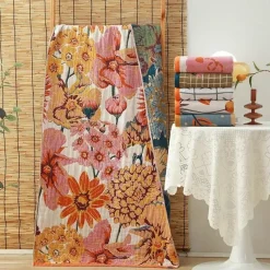 The Blanket Nook Bettzeug-Luxuriöse Badetücher aus Baumwolle – schnelltrocknende, weiche und saugfähige Handtücher