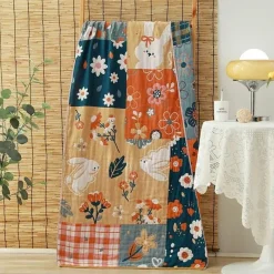 The Blanket Nook Bettzeug-Luxuriöse Badetücher aus Baumwolle – schnelltrocknende, weiche und saugfähige Handtücher