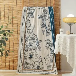 The Blanket Nook Bettzeug-Luxuriöse Badetücher aus Baumwolle – schnelltrocknende, weiche und saugfähige Handtücher