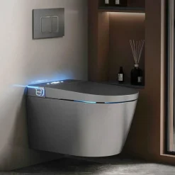 Tranquil Waters Heimwerkzeuge|Badezimmer-Luxuriöse, intelligente schwimmende Toilette – futuristische Badezimmer-Innovation