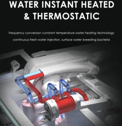 Tranquil Waters Heimwerkzeuge|Badezimmer-Luxuriöse, intelligente schwimmende Toilette – futuristische Badezimmer-Innovation