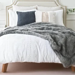 Cozy Haven Bettzeug-Luxuriöse, kuschelige Überwurfdecke – Soft Hervé Design