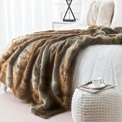 Cozy Haven Bettzeug-Luxuriöse, kuschelige Überwurfdecke – Soft Hervé Design