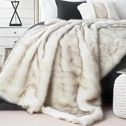 Cozy Haven Bettzeug-Luxuriöse, kuschelige Überwurfdecke – Soft Hervé Design