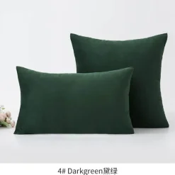 Medicci Home Bettzeug-Luxuriöser Kissenbezug aus Samt – weicher Euro-Kissenbezug in mehreren Farben und Größen