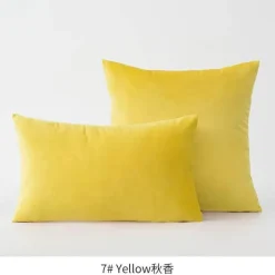 Medicci Home Bettzeug-Luxuriöser Kissenbezug aus Samt – weicher Euro-Kissenbezug in mehreren Farben und Größen