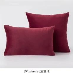 Medicci Home Bettzeug-Luxuriöser Kissenbezug aus Samt – weicher Euro-Kissenbezug in mehreren Farben und Größen