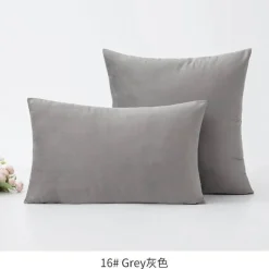 Medicci Home Bettzeug-Luxuriöser Kissenbezug aus Samt – weicher Euro-Kissenbezug in mehreren Farben und Größen