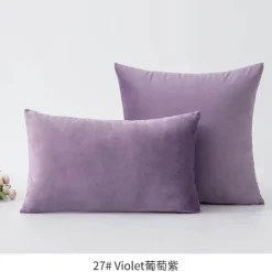 Medicci Home Bettzeug-Luxuriöser Kissenbezug aus Samt – weicher Euro-Kissenbezug in mehreren Farben und Größen