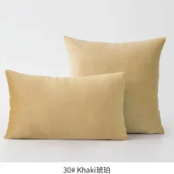 Medicci Home Bettzeug-Luxuriöser Kissenbezug aus Samt – weicher Euro-Kissenbezug in mehreren Farben und Größen