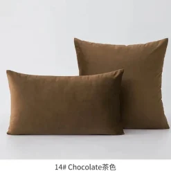 Medicci Home Bettzeug-Luxuriöser Kissenbezug aus Samt – weicher Euro-Kissenbezug in mehreren Farben und Größen