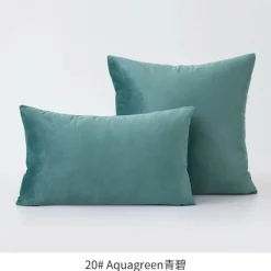 Medicci Home Bettzeug-Luxuriöser Kissenbezug aus Samt – weicher Euro-Kissenbezug in mehreren Farben und Größen