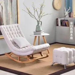 Cozy Living Möbel-Luxuriöser Schaukelsessel – elegantes europäisches Design