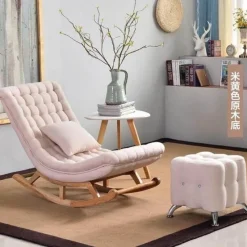 Cozy Living Möbel-Luxuriöser Schaukelsessel – elegantes europäisches Design