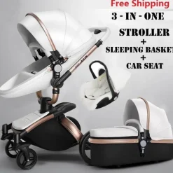 Kinder The Decor Haven Kinderwagen & Zubehör-Luxuriöses europäisches Kinderwagenset – 3-teilige Optionen