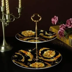 The Cozy Mug Küche & Esszimmer-Luxuriöses Teetassen-Set aus Bone China – Elegante Kaffeetassen im europäischen Stil