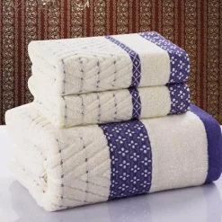 Aqua Essence Badezimmer-Luxury Bath Towel Set - Montparnasse Spa Towels