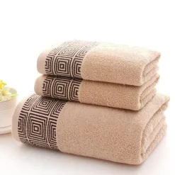 Aqua Essence Badezimmer-Luxury Bath Towel Set - Soft Absorbent Home Towels