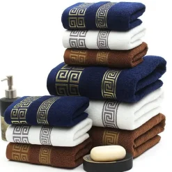 Aqua Essence Badezimmer-Luxury Bath Towel Set - Soft Absorbent Towels