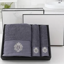 Aqua Essence Badezimmer-Luxury Bath Towel Set - Soft Absorbent Towels