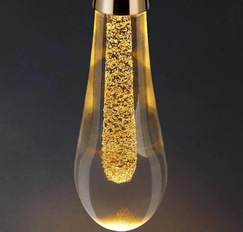 Comfort u0026 Style Beleuchtung-Luxury Crystal Pendant Lights - Elegant Melting Glass Design