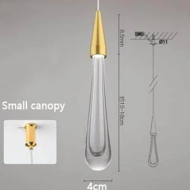 Comfort u0026 Style Beleuchtung-Luxury Crystal Pendant Lights - Elegant Melting Glass Design