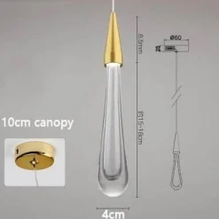 Comfort u0026 Style Beleuchtung-Luxury Crystal Pendant Lights - Elegant Melting Glass Design