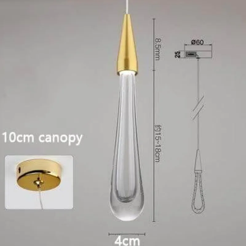 Comfort u0026 Style Beleuchtung-Luxury Crystal Pendant Lights - Elegant Melting Glass Design