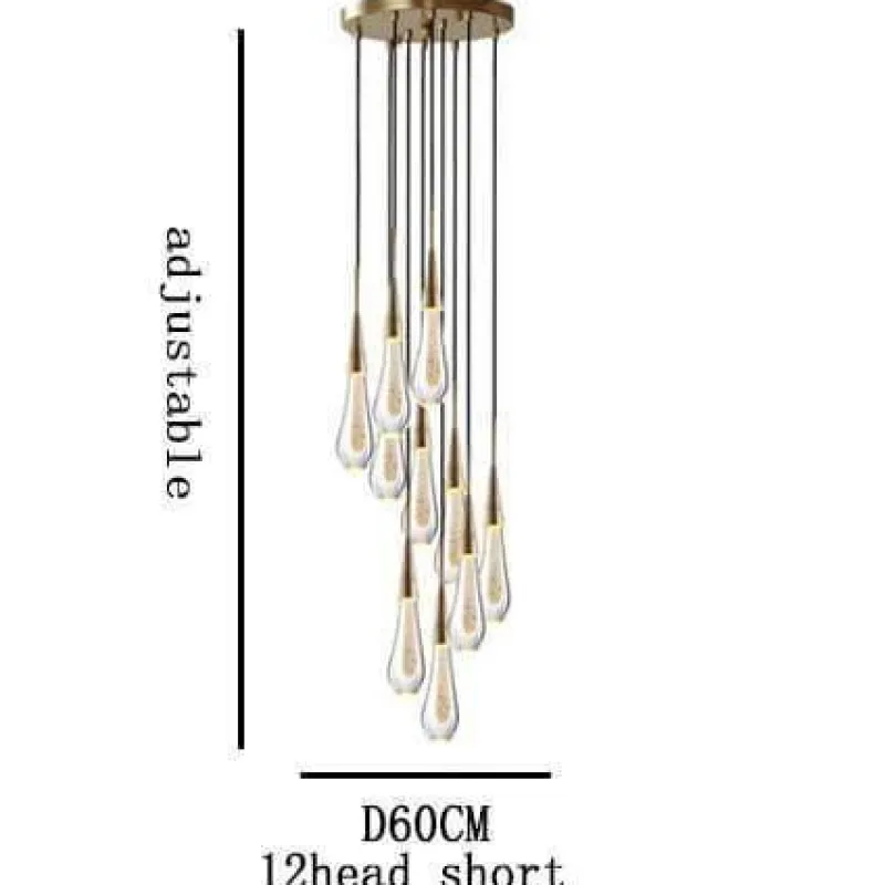 Comfort u0026 Style Beleuchtung-Luxury Crystal Pendant Lights - Elegant Melting Glass Design