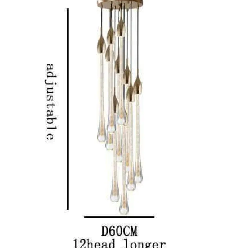 Comfort u0026 Style Beleuchtung-Luxury Crystal Pendant Lights - Elegant Melting Glass Design