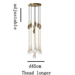 Comfort u0026 Style Beleuchtung-Luxury Crystal Pendant Lights - Elegant Melting Glass Design