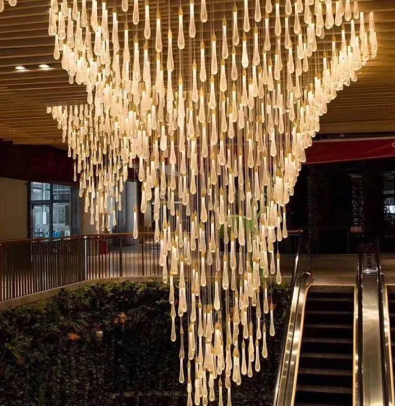 Comfort u0026 Style Beleuchtung-Luxury Crystal Pendant Lights - Elegant Melting Glass Design