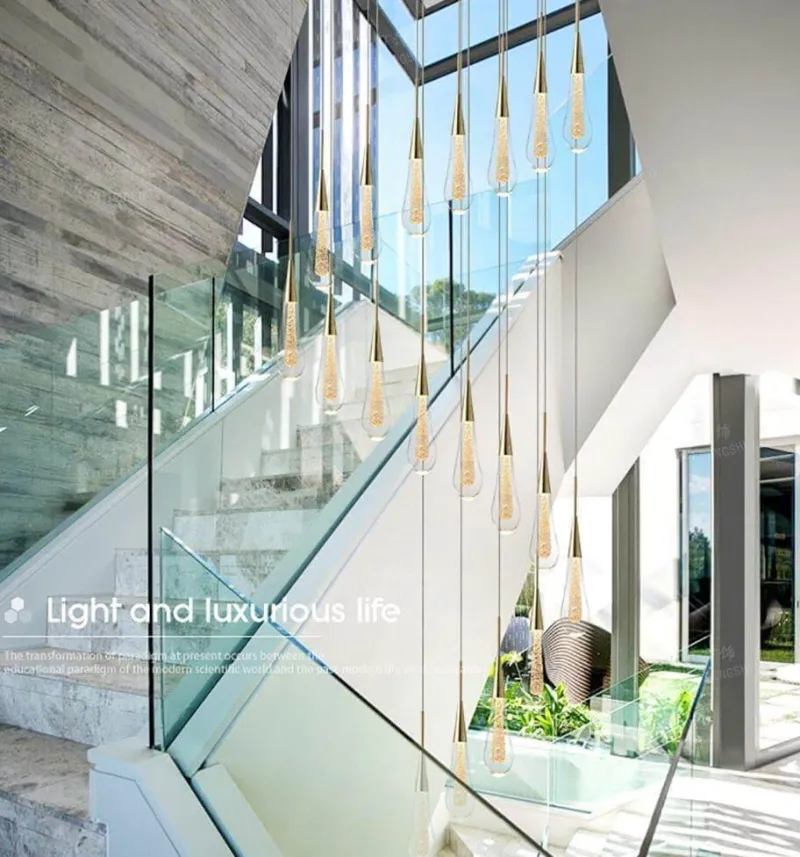 Comfort u0026 Style Beleuchtung-Luxury Crystal Pendant Lights - Elegant Melting Glass Design