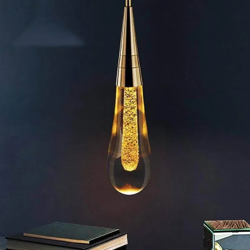 Comfort u0026 Style Beleuchtung-Luxury Crystal Pendant Lights - Elegant Melting Glass Design