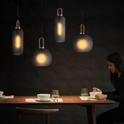 Comfort u0026 Style Beleuchtung-Luxury Glass Ball Chandelier - Modern American Design