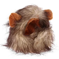 Decor Haustierzubehör-Löwenkatzenperücke - Lustiges Tierkostüm-Accessoire