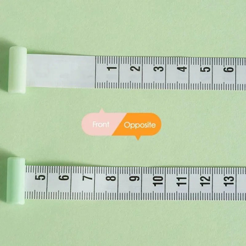 Tranquil Touch Fitness-Gadgets|Gesundheits- Und Entspannungstools-Maßband für Katzenpfoten – Automatisches Messwerkzeug mit Doppelskala