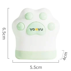 Tranquil Touch Fitness-Gadgets|Gesundheits- Und Entspannungstools-Maßband für Katzenpfoten – Automatisches Messwerkzeug mit Doppelskala